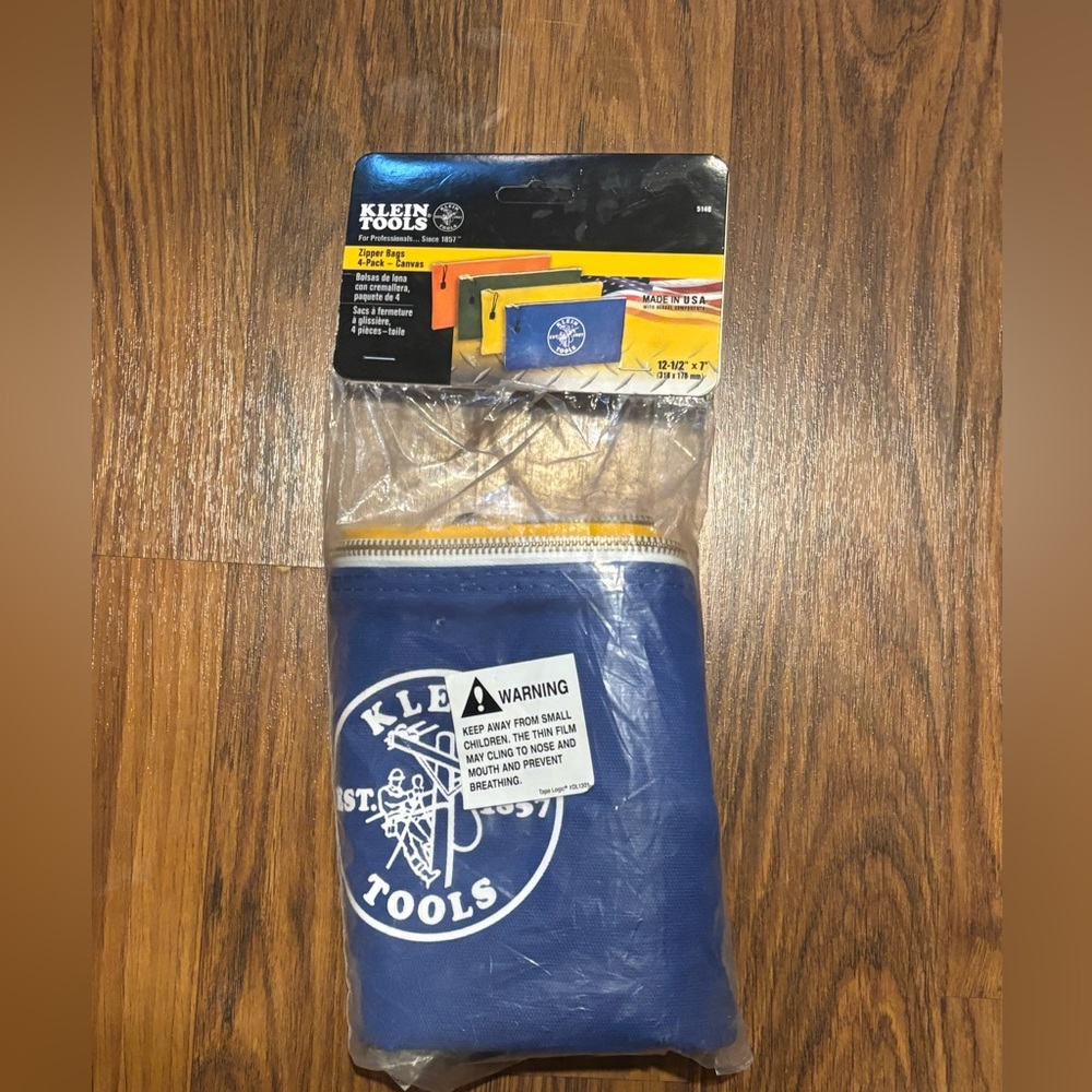 Klein Tools zipper bags- BRAND NEW